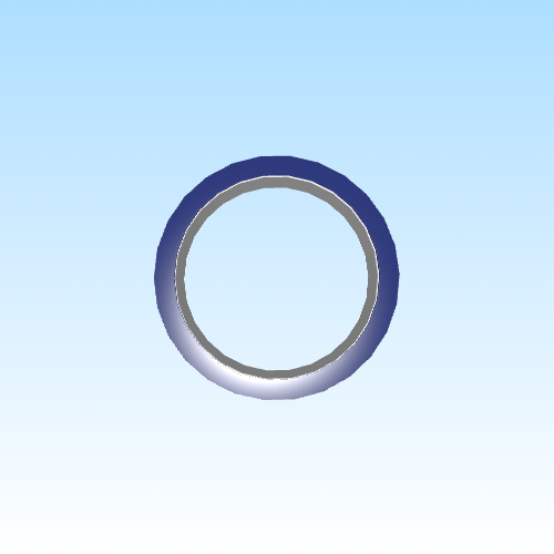 gif 3d model of a tape roll