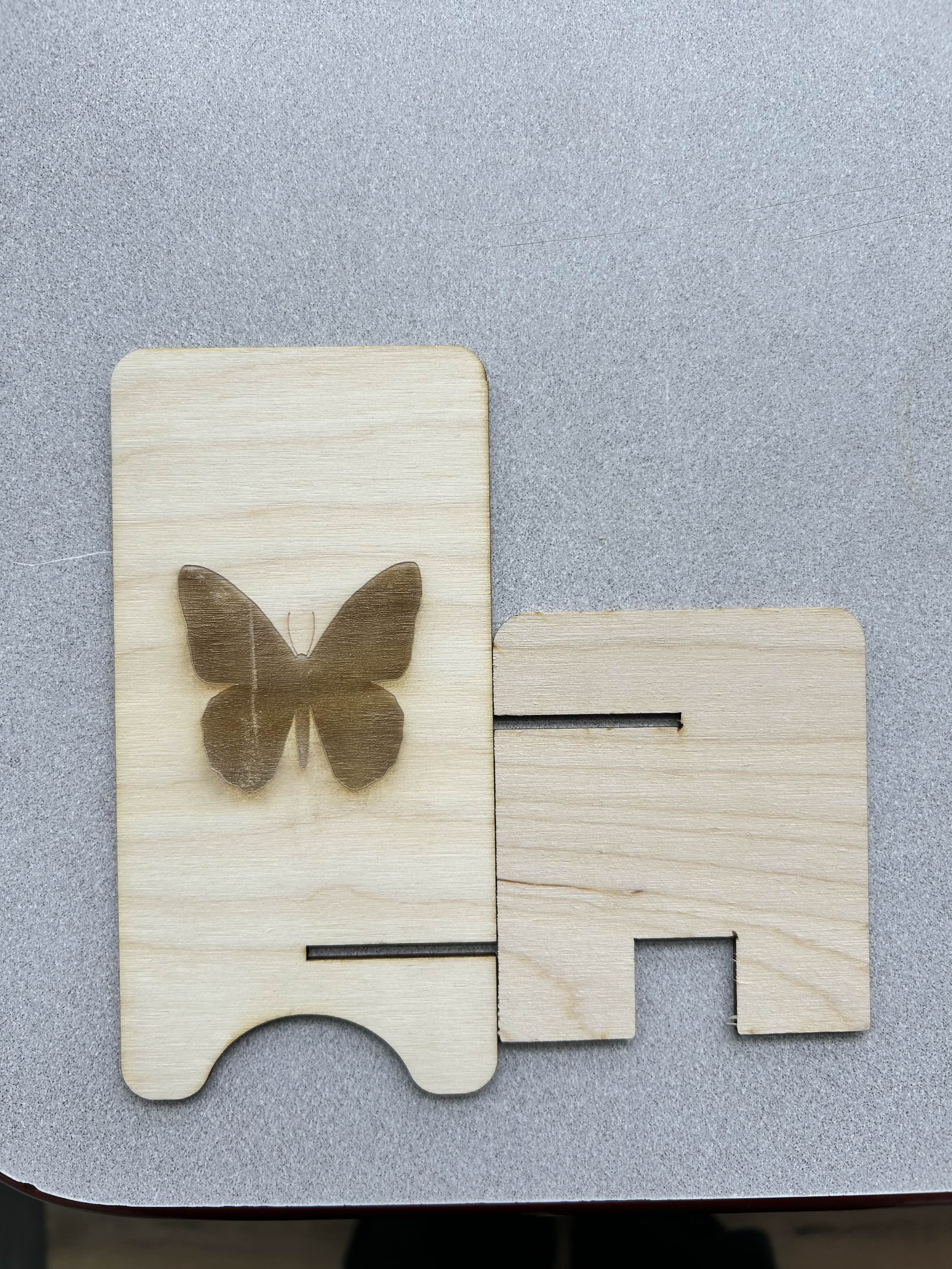 Laser-cut Butterfly